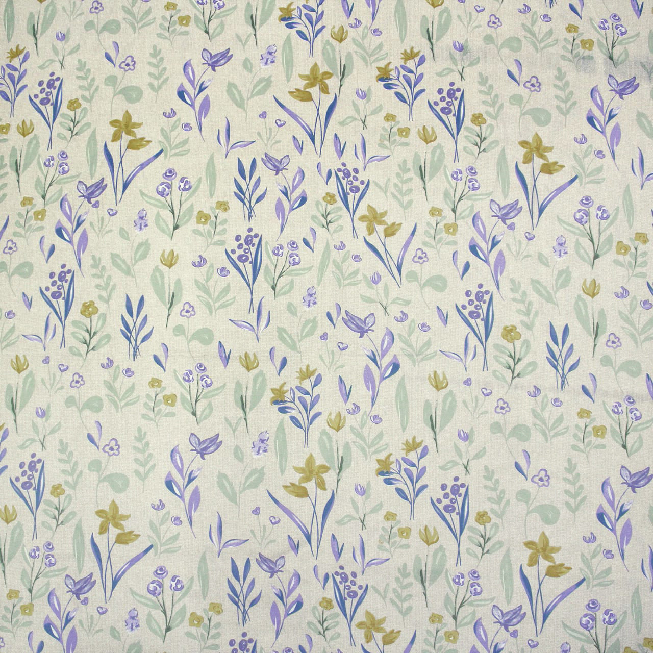 Floral 210 TC Fitted Bedsheet - Multicolor BRAVIA