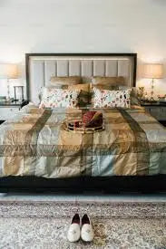 Floral 210 TC Flat bedsheet - Multicolor - Braviadecor